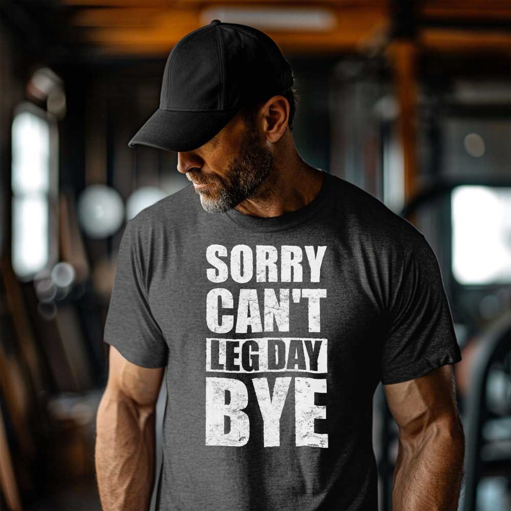 Sorry Can't Leg Day Bye 1