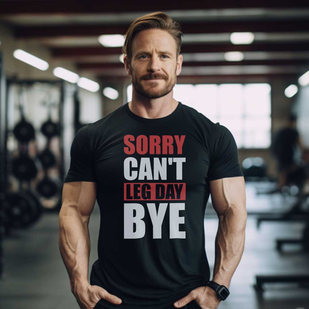 Sorry Can't Leg Day Bye 2