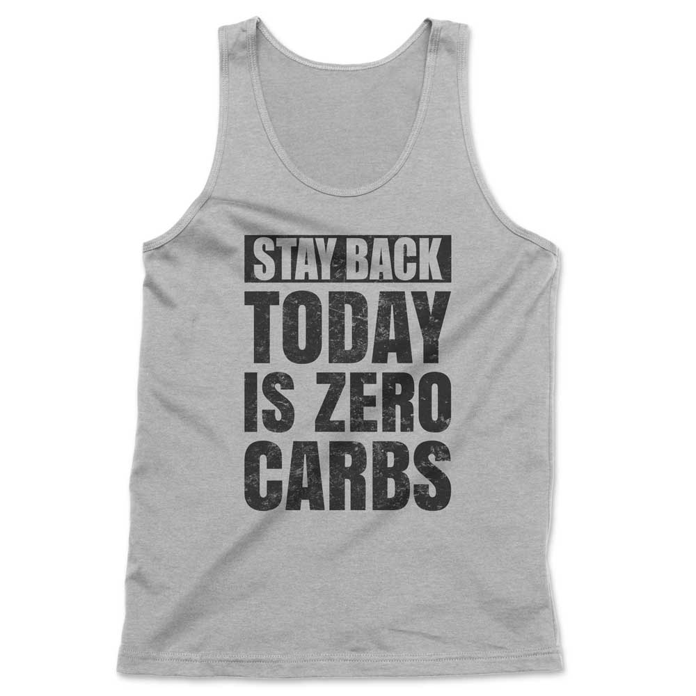 Stay Back Today Is Zero Carbs T Shirt Mockup 8