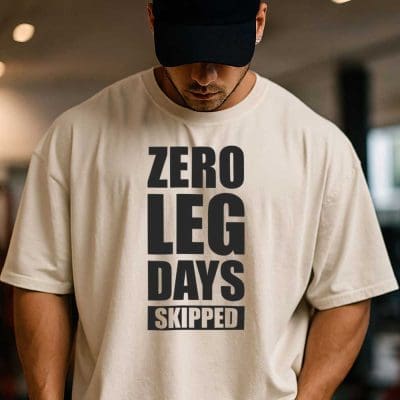 Zero Leg Days Skipped 14
