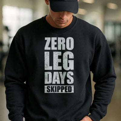 Zero Leg Days Skipped 9