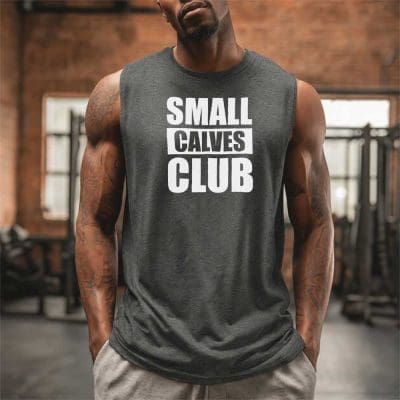Small Calves Club T Shirt Mockup 21