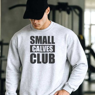 Small Calves Club T Shirt Mockup 26